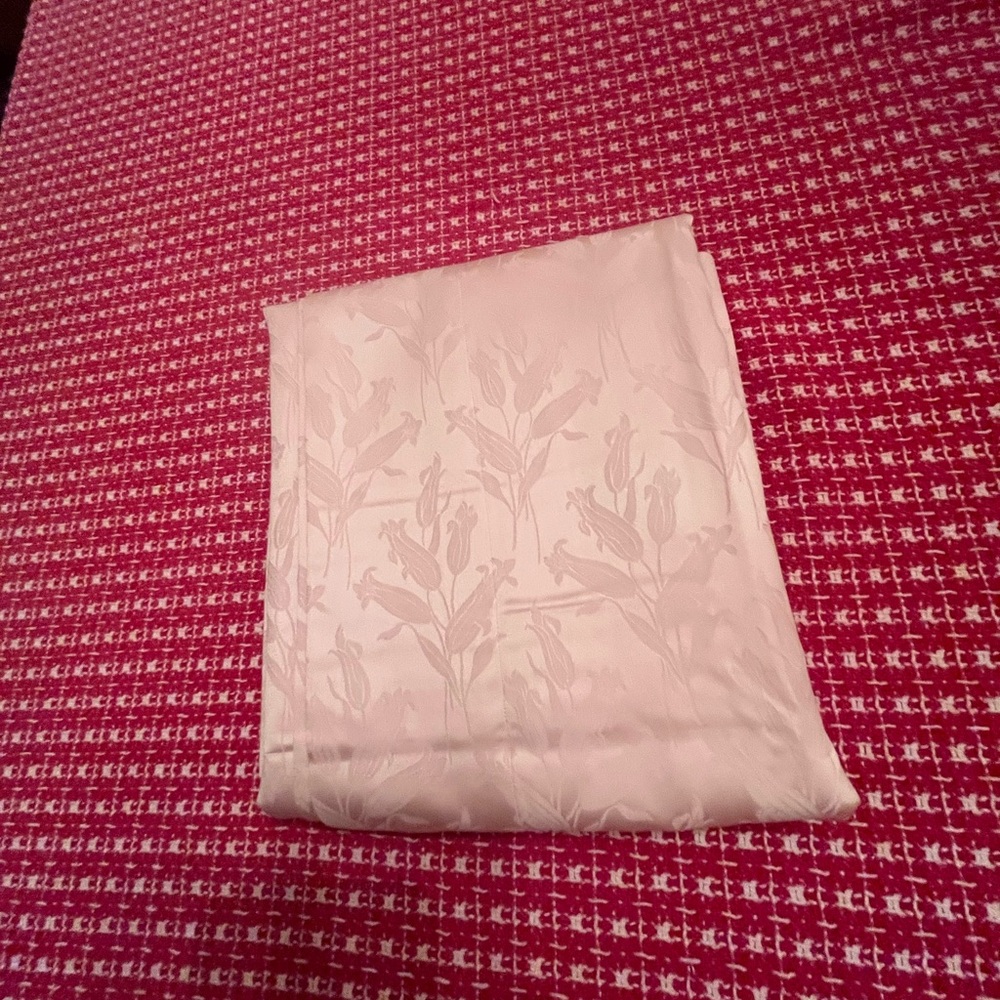 Frette Blush Floral king size pillow sham pair